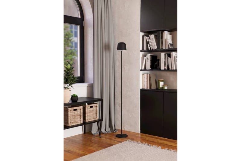 Gulvlampe Eglo Mannera-L Sort/Stål - Sort/Stål - Belysning - Lamper & indendørsbelysning - Soveværelse lampe
