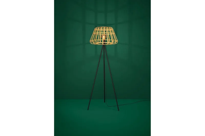 Gulvlampe Eglo Montezuelo Træ - Belysning - Lamper & indendørsbelysning - Soveværelse lampe