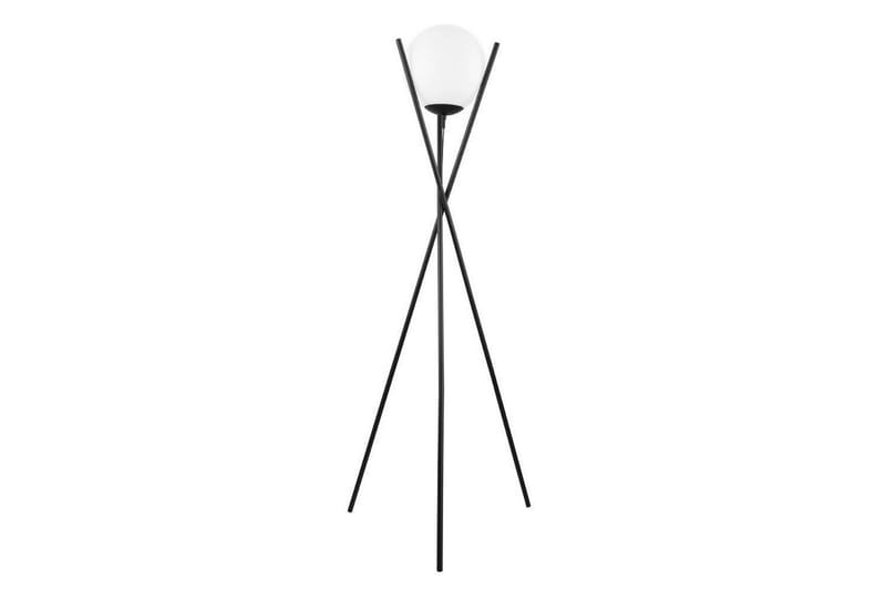 Gulvlampe Eglo Salvezinas Sort/Opalhvid - Belysning - Lamper & indendørsbelysning - Soveværelse lampe