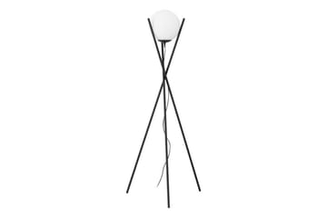 Gulvlampe Eglo Salvezinas Sort/Opalhvid - Belysning - Lamper & indendørsbelysning - Soveværelse lampe