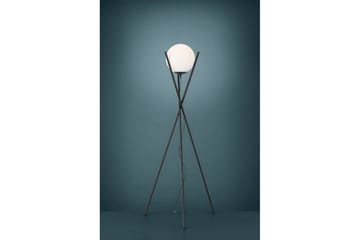 Gulvlampe Eglo Salvezinas Sort/Opalhvid - Belysning - Lamper & indendørsbelysning - Soveværelse lampe