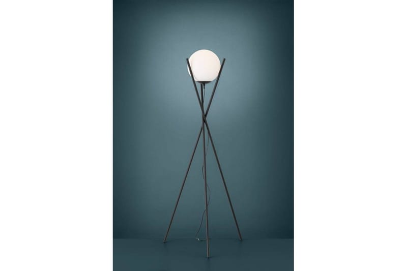 Gulvlampe Eglo Salvezinas Sort/Opalhvid - Belysning - Lamper & indendørsbelysning - Soveværelse lampe