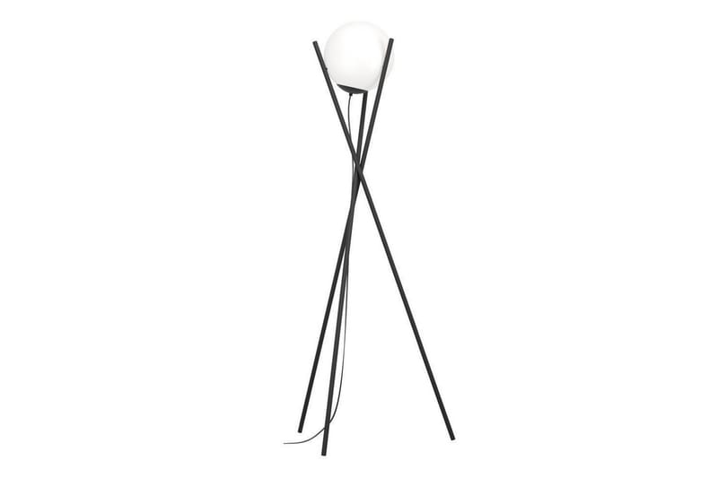 Gulvlampe Eglo Salvezinas Sort/Opalhvid - Belysning - Lamper & indendørsbelysning - Soveværelse lampe