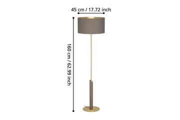 Gulvlampe Eglo Santandria Cappuccino - Belysning - Lamper & indendørsbelysning - Soveværelse lampe