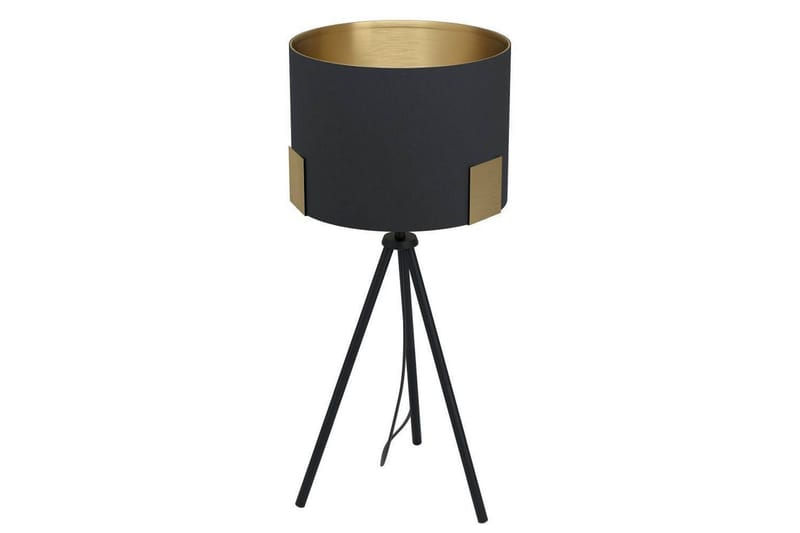 Gulvlampe Eglo Tortola 1 Sort/Messing, undefined