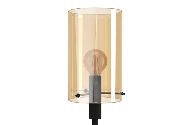 Gulvlampe Eglo Polverara Sort/Amber - Belysning - Lamper & indendørsbelysning - Soveværelse lampe