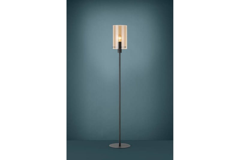 Gulvlampe Eglo Polverara Sort/Amber - Belysning - Lamper & indendørsbelysning - Soveværelse lampe