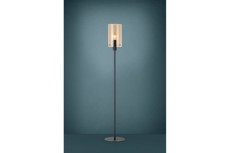 Gulvlampe Eglo Polverara Sort/Amber - Belysning - Lamper & indendørsbelysning - Soveværelse lampe