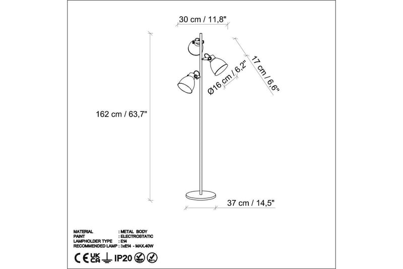 Gulvlampe Elber Rany - Rany - Belysning - Lamper & indendørsbelysning - Soveværelse lampe