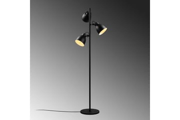 Gulvlampe Elber Sort - Sort - Belysning - Lamper & indendørsbelysning - Soveværelse lampe