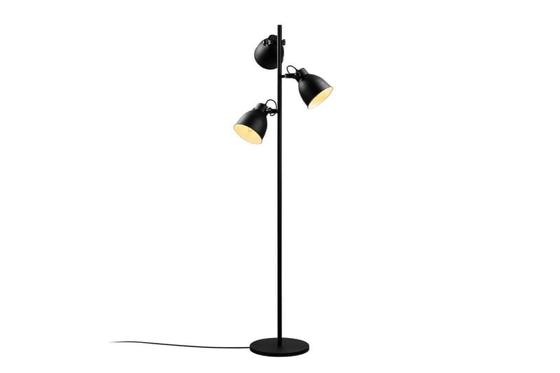 Gulvlampe Elber Sort - Sort - Belysning - Lamper & indendørsbelysning - Soveværelse lampe