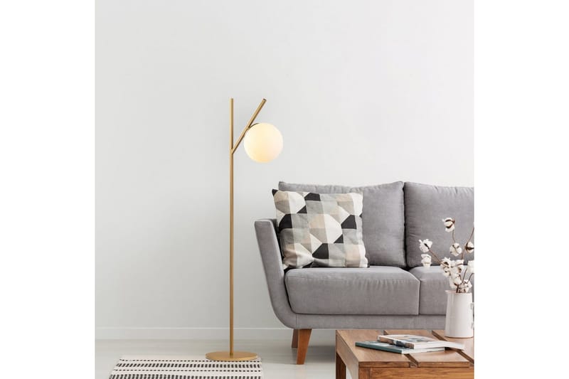 Gulvlampe Gaffel Rany - Guld - Belysning - Lamper & indendørsbelysning - Soveværelse lampe