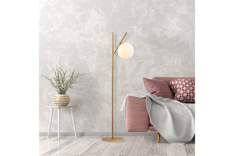 Gulvlampe Gaffel Rany - Guld - Belysning - Lamper & indendørsbelysning - Soveværelse lampe