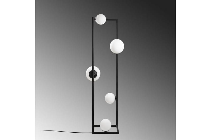 Gulvlampe Hjørne Sort - Sort - Belysning - Lamper & indendørsbelysning - Soveværelse lampe