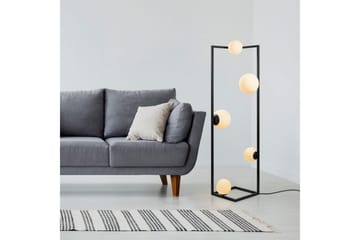 Gulvlampe Hjørne Sort - Sort - Belysning - Lamper & indendørsbelysning - Soveværelse lampe
