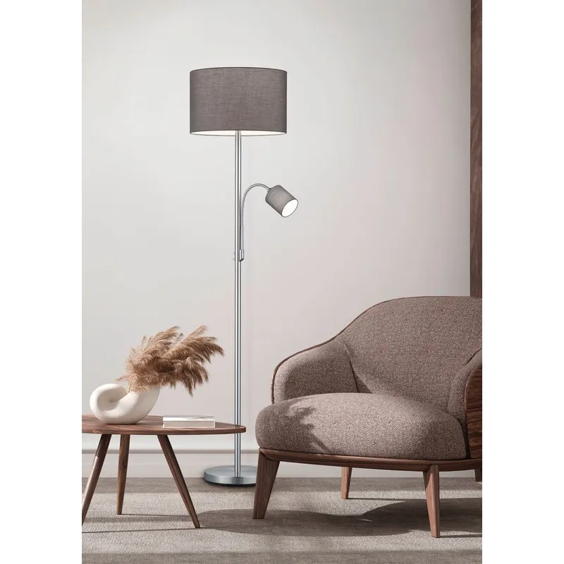 Gulvlampe Hotel - Grå - Belysning - Lamper & indendørsbelysning - Soveværelse lampe