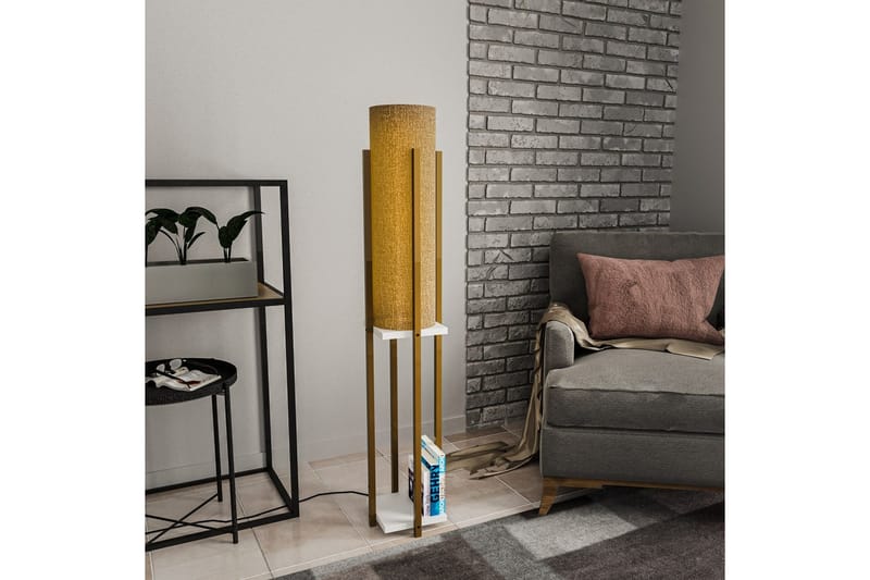 Gulvlampe Hyldelampe (Hyldehøjde: 60 cm) Rany / Hvid 2 - Rany / Hvid 2 - Belysning - Lamper & indendørsbelysning - Soveværelse lampe