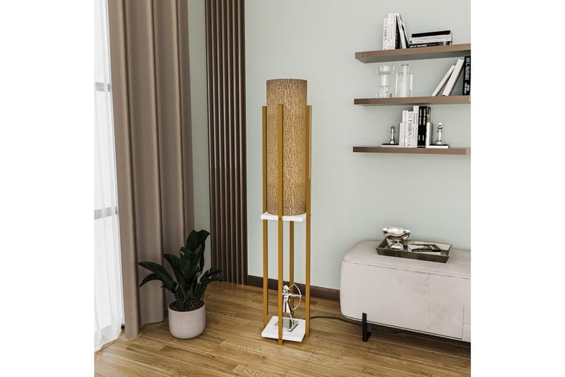 Gulvlampe Hyldelampe (Hyldehøjde: 60 cm) Rany / Hvid 2 - Rany / Hvid 2 - Belysning - Lamper & indendørsbelysning - Soveværelse lampe