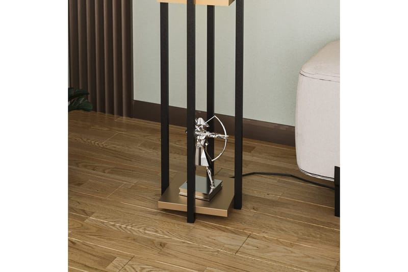 Gulvlampe Hyldelampe (Hyldehøjde: 60 cm) Sort / Rany - Sort / Rany - Belysning - Lamper & indendørsbelysning - Soveværelse lampe
