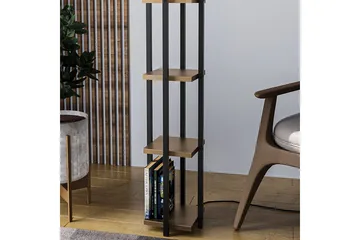 Gulvlampe Hyldelampe Lumi (Hyldehøjde: 29 cm) Sort / Rany - Sort / Rany - Belysning - Lamper & indendørsbelysning - Soveværelse lampe