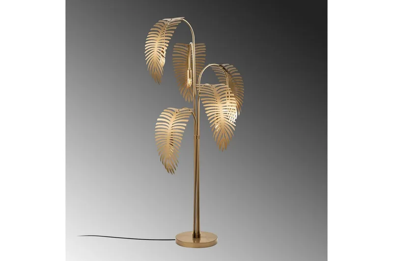 Gulvlampe Kavilashm Rany - Guld - Belysning - Lamper & indendørsbelysning - Soveværelse lampe