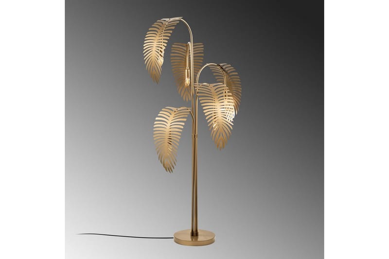 Gulvlampe Kavilashm Rany - Guld - Belysning - Lamper & indendørsbelysning - Soveværelse lampe