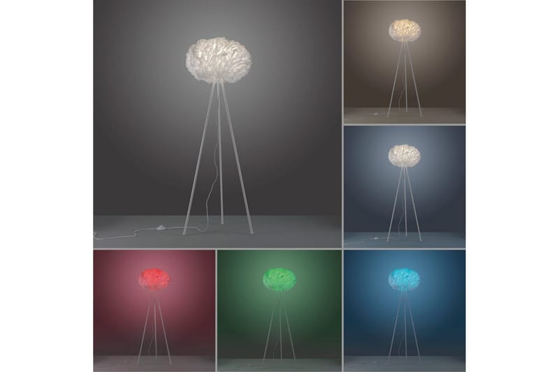 Gulvlampe Lolasmart Naomi - 47x140x47 cm - Belysning - Lamper & indendørsbelysning - Soveværelse lampe