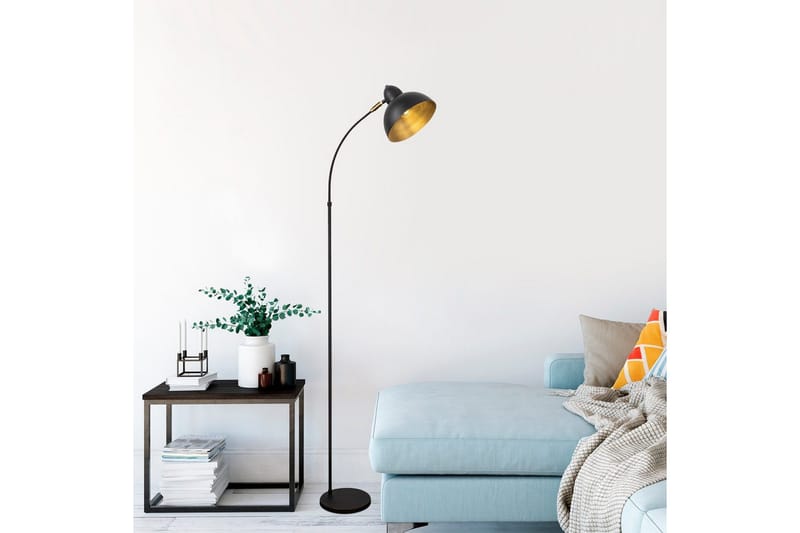 Gulvlampe Masatsune Sort / Antik - Sort / Antik - Belysning - Lamper & indendørsbelysning - Soveværelse lampe