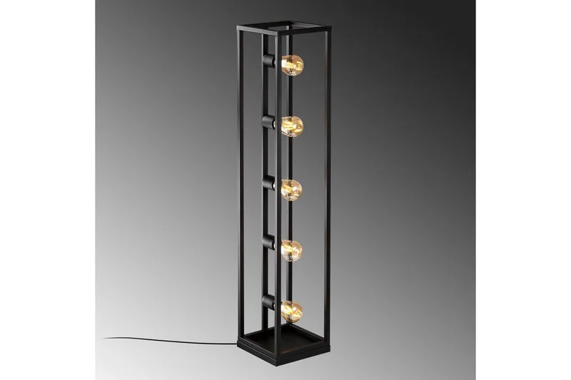 Gulvlampe Orika Sort - Sort - Belysning - Lamper & indendørsbelysning - Soveværelse lampe