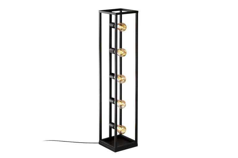 Gulvlampe Orika Sort - Sort - Belysning - Lamper & indendørsbelysning - Soveværelse lampe
