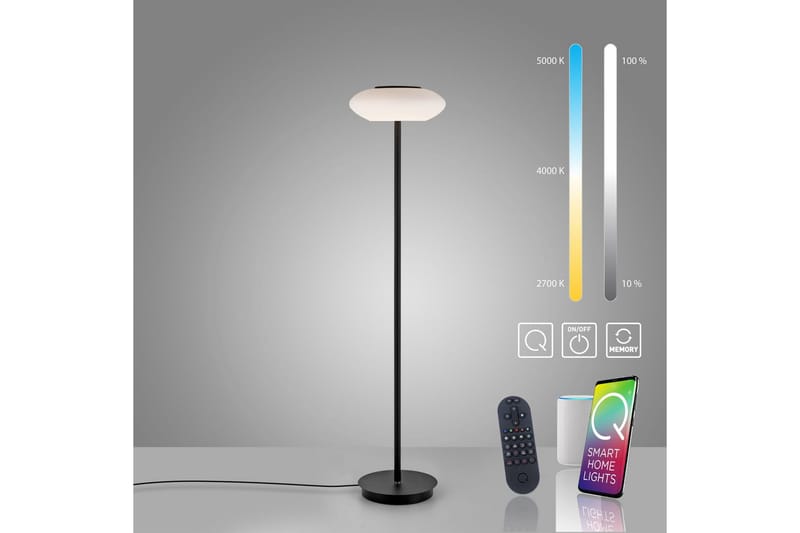 Gulvlampe Q-Etienne - 35x152x35 cm - Belysning - Lamper & indendørsbelysning - Soveværelse lampe