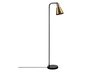 Gulvlampe Quintra Sort / Vintage - 30 x 22 cm - Belysning - Lamper & indendørsbelysning - Soveværelse lampe