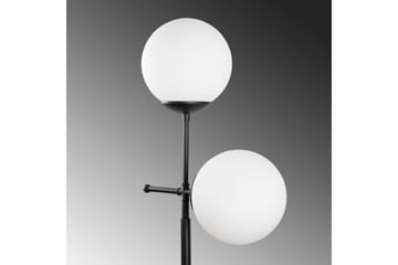 Gulvlampe Ranpal Sort - Sort - Belysning - Lamper & indendørsbelysning - Gulvlampe & standerlampe - Toarmet gulvlampe