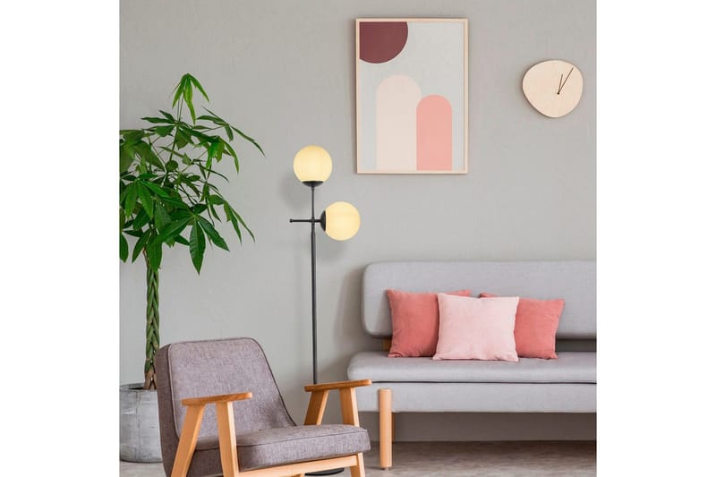 Gulvlampe Ranpal Sort - Sort - Belysning - Lamper & indendørsbelysning - Soveværelse lampe