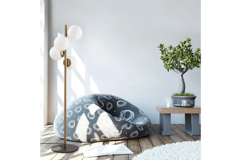 Gulvlampe Rysta Rany - Guld - Belysning - Lamper & indendørsbelysning - Soveværelse lampe