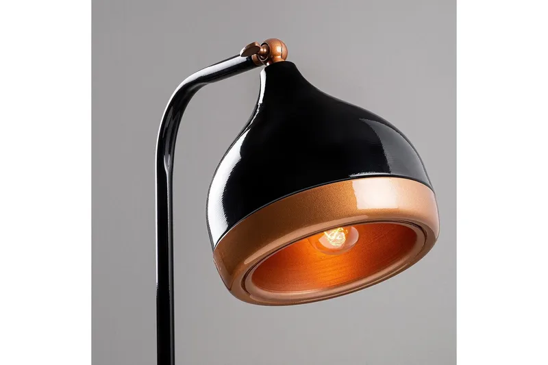 Gulvlampe Soodx Sort / Kobber - Kobber/Sort - Belysning - Lamper & indendørsbelysning - Soveværelse lampe