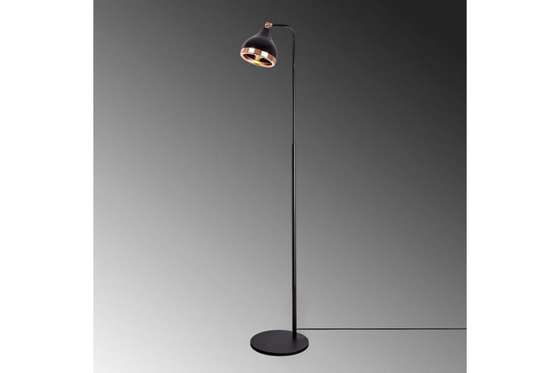 Gulvlampe Soodx Sort / Kobber - Kobber/Sort - Belysning - Lamper & indendørsbelysning - Soveværelse lampe
