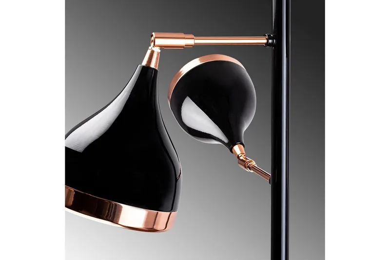 Gulvlampe Soodx Sort / Kobber - Kobber/Sort - Belysning - Lamper & indendørsbelysning - Soveværelse lampe