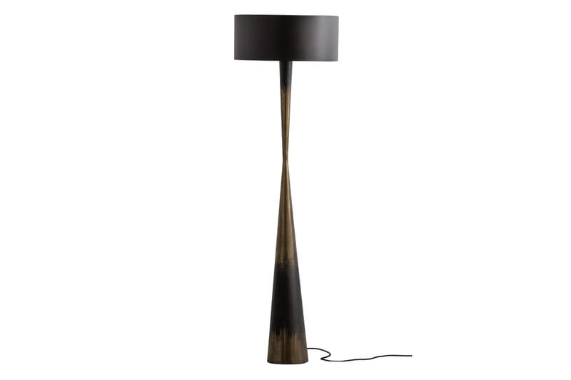 Aagtdorp Gulvlampe, Sort/Messing