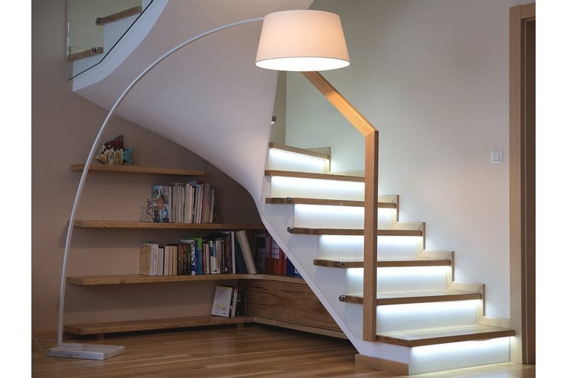 Benue Gulvlampe 188 cm - Hvid - Belysning - Lamper & indendørsbelysning - Gulvlampe & standerlampe