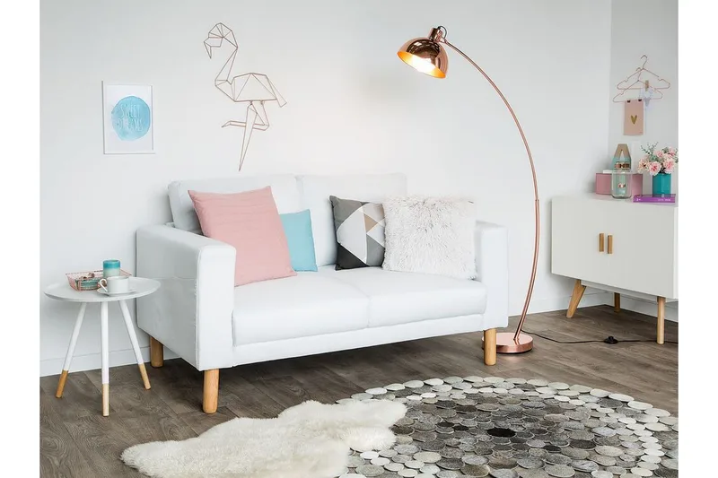 Dintel Gulvlampe 155 cm, Kobber