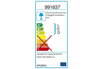 Eboni Standerlampe - Lysegrå - Belysning - Lamper & indendørsbelysning - Gulvlampe & standerlampe - Toarmet gulvlampe