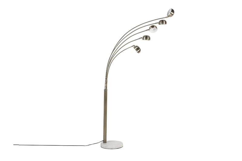 Flinders Gulvlampe 210 cm - Guld - Belysning - Lamper & indendørsbelysning - Gulvlampe & standerlampe - Femarmet gulvlampe