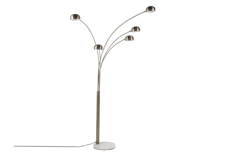 Flinders Gulvlampe 210 cm - Guld - Belysning - Lamper & indendørsbelysning - Gulvlampe & standerlampe - Femarmet gulvlampe