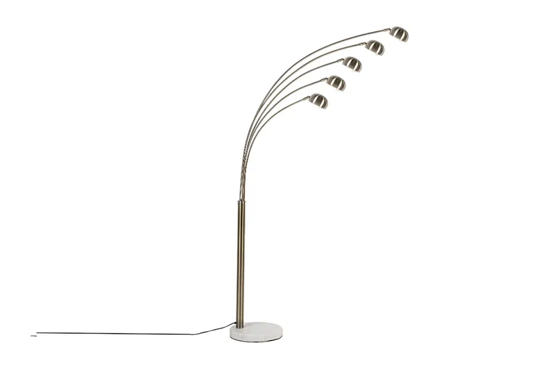 Golvlampa Ljus Marmor, Mässing, undefined