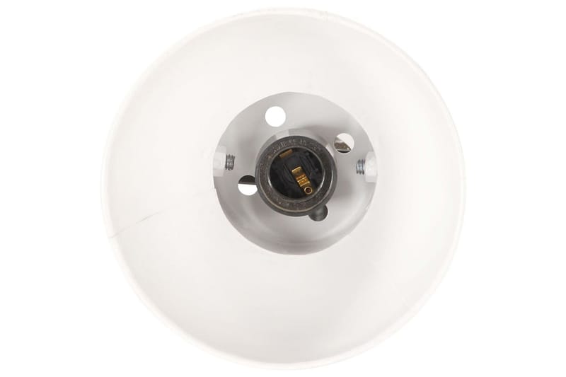 Gulvlampe med 2 lampeskærme e27 støbejern hvid - Hvid - Belysning - Lamper & indendørsbelysning - Gulvlampe & standerlampe - Toarmet gulvlampe