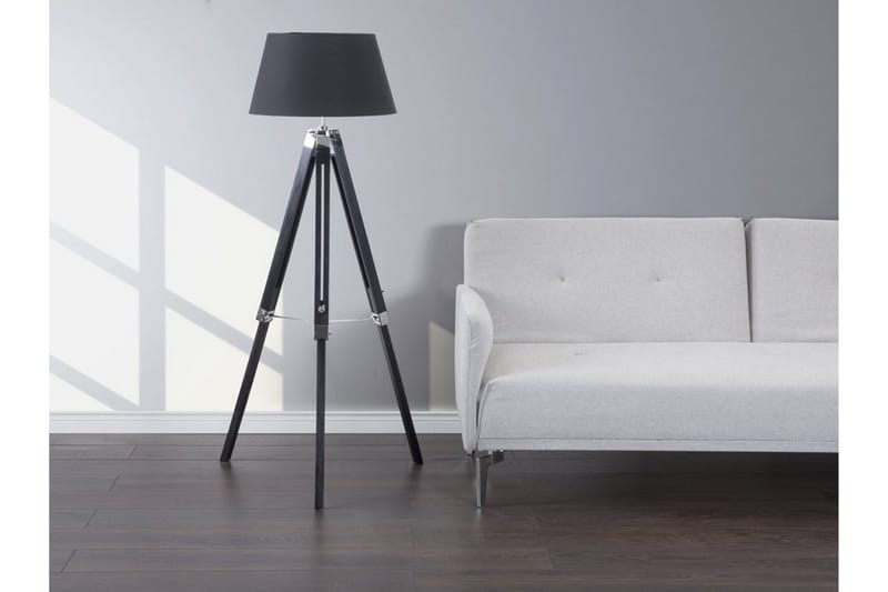 Madeira Gulvlampe 143 cm - Sort - Belysning - Lamper & indendørsbelysning - Gulvlampe & standerlampe