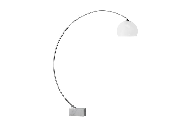 Mani Standerlampe - Hvid/Marmor - Soveværelse lampe - Stuelampe - Gulvlampe & standerlampe - Buelampe
