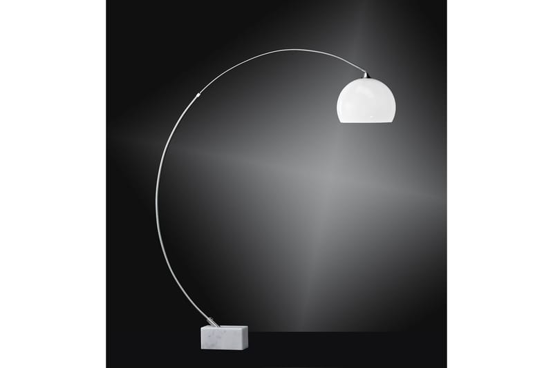 Mani Standerlampe - Hvid/Marmor - Soveværelse lampe - Stuelampe - Gulvlampe & standerlampe - Buelampe