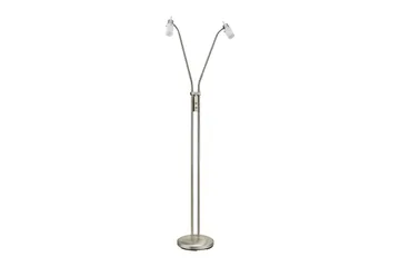 MAX LED gulvlampe, stål - Belysning - Lamper & indendørsbelysning - Gulvlampe & standerlampe - Toarmet gulvlampe